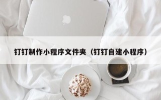 邢台钉钉制作小程序文件夹（钉钉自建小程序）