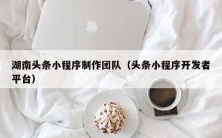 邢台湖南头条小程序制作团队（头条小程序开发者平台）